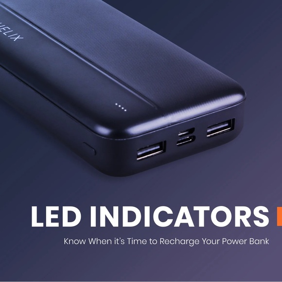 Helix 16,000 mAh Power Bank with USB-C and USB-A Ports - Picture 5 of 10